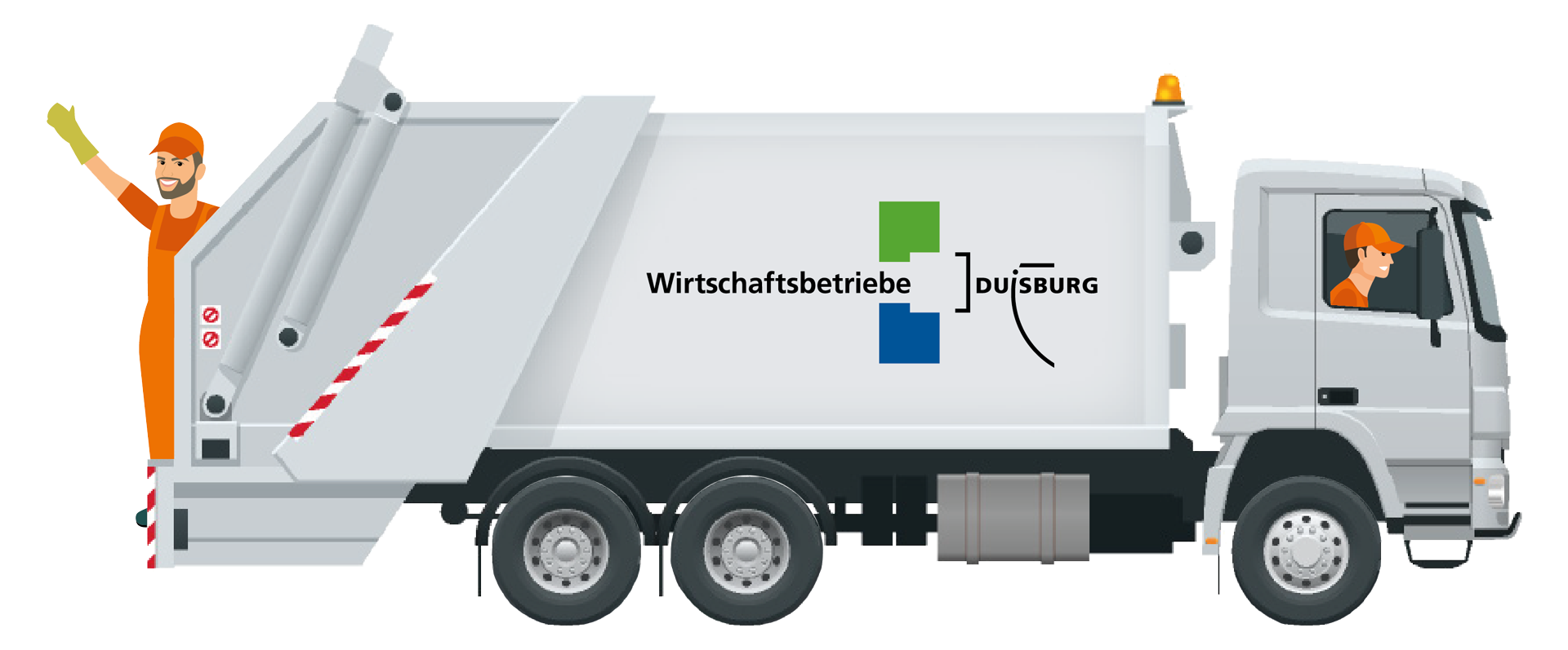#vollimtrennt - Müllfahrzeug - Wirtschaftsbetriebe Duisburg